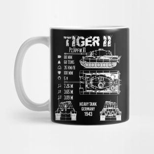 Tiger II Tank Specifications Mug